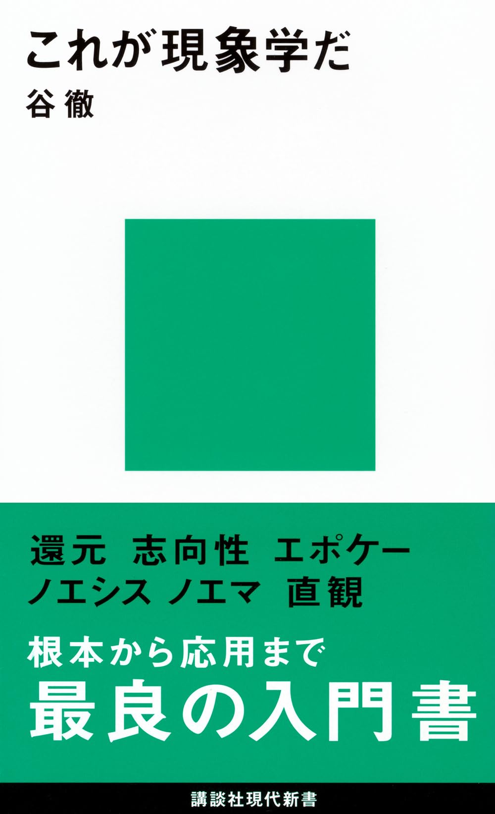 Cover of これが現象学だ