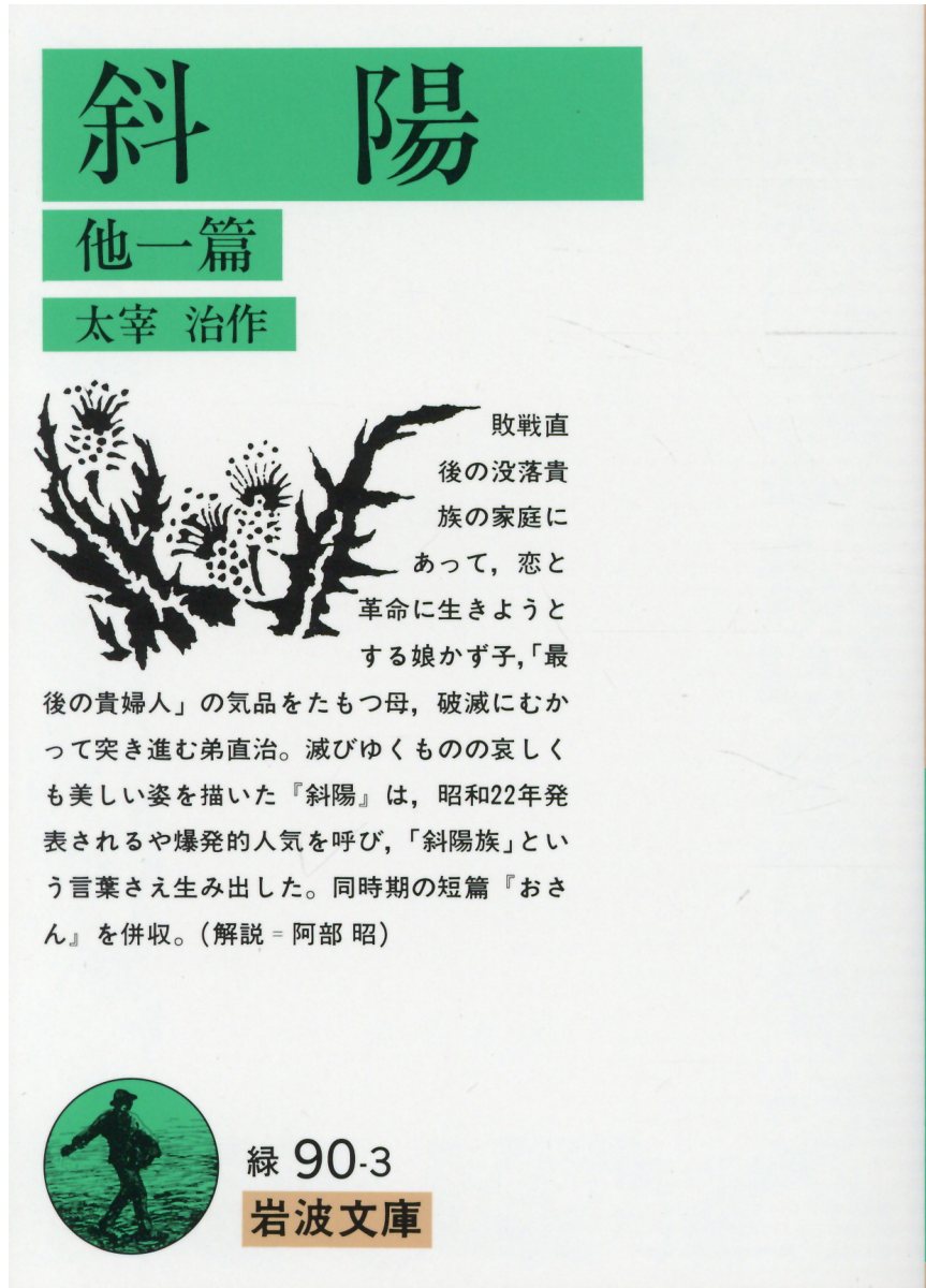 Cover of 斜陽